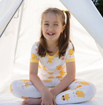 Silkberry Bamboo Short Sleeves Pajama Set